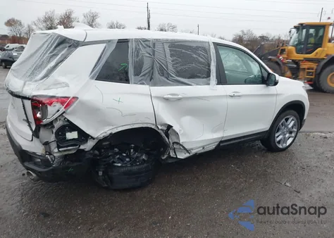 2025 Honda Passport Awd Ex-L from USA, damaged, VIN 5FNYF8H5XSB011348